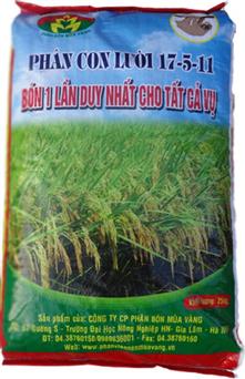 PHÂN CON LƯỜI NPK 17-5-11
